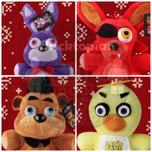 Freddy Fazbear Bonnie Foxy Chica FNAF Plush Toy Teddy Five Nights At Freddy's